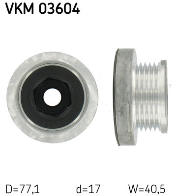 SKF Generatorfreilauf